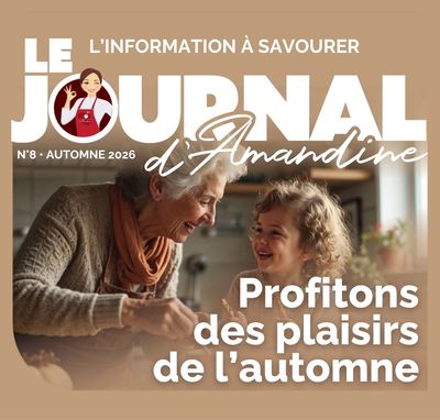 Couverture du Journal d'Amandine Automne 2026