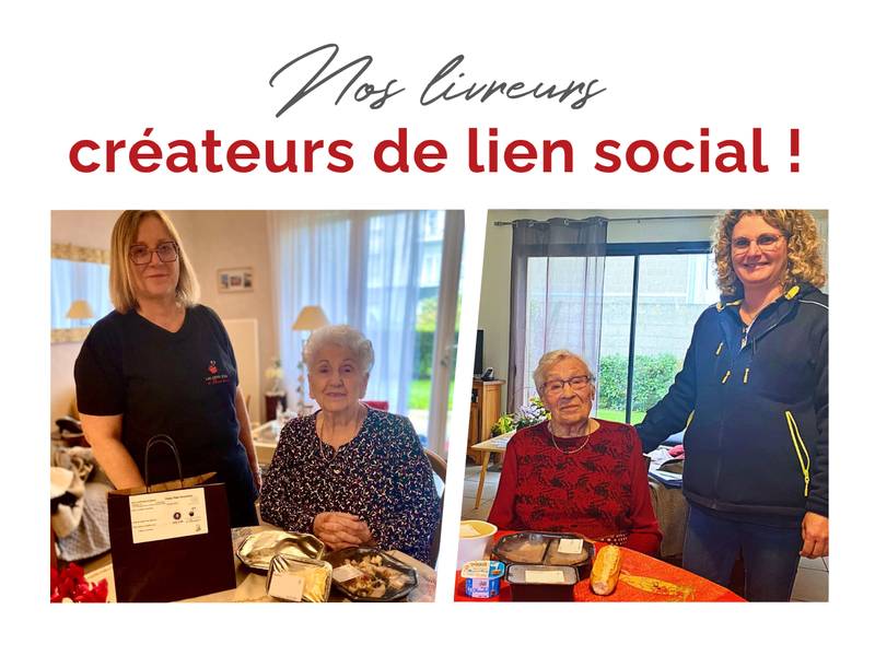 Nos livreurs créateurs de lien social